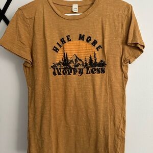 Tan Adventure Graphic Tee